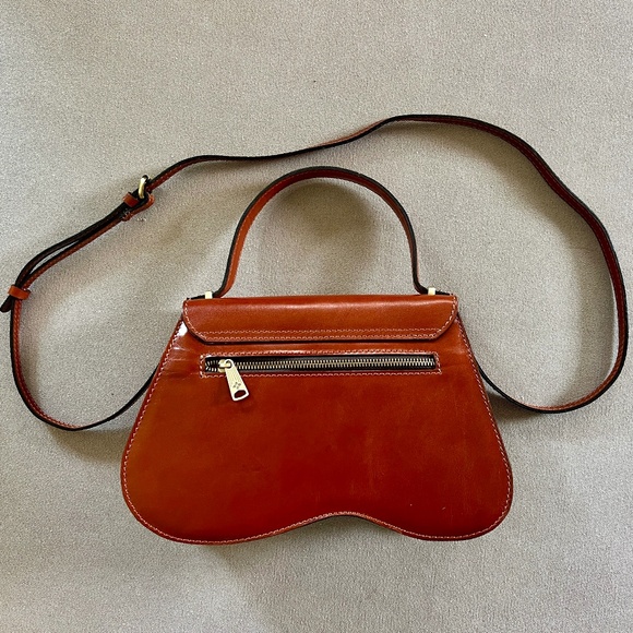 Patricia Nash Gwynne Crossbody Bag in Brown - Mint Condition - Picture 7 of 10